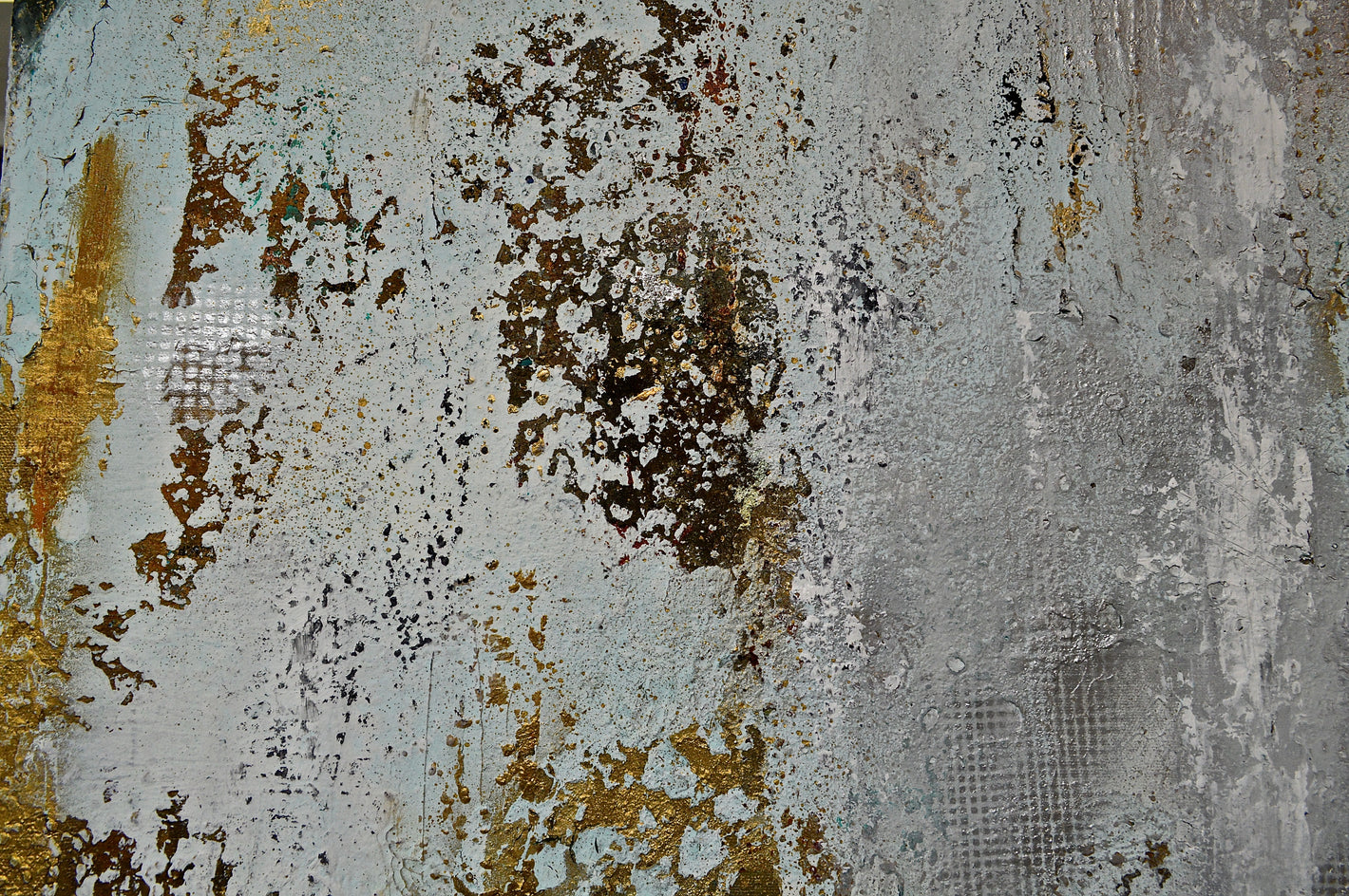 Urban Metal by DL Watson |  Closeup View of Artwork 