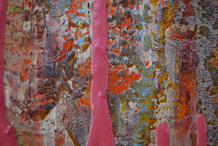 Pink Ice by Janet Hamilton |   Closeup View of Artwork 