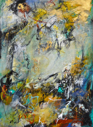 Original art for sale at UGallery.com | Solstice by DL Watson | $675 | acrylic painting | 30' h x 22' w | photo 1