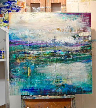 Original art for sale at UGallery.com | Sojourn by DL Watson | $2,925 | acrylic painting | 36' h x 36' w | photo 3