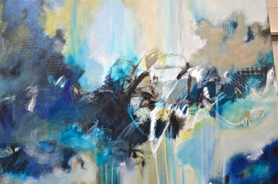 Original art for sale at UGallery.com | Midnight Blues ll by DL Watson | $3,525 | acrylic painting | 40' h x 40' w | photo 4