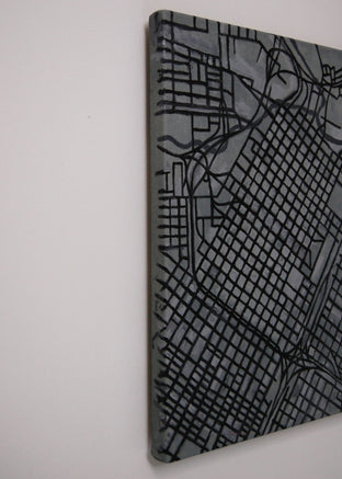 Neutral Network (Houston) by Michael Wedge |  Side View of Artwork 