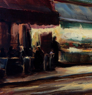 Original art for sale at UGallery.com | Dusk in Montmartre by Jonelle Summerfield | $700 | oil painting | 12' h x 16' w | photo 4