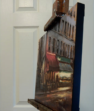 Original art for sale at UGallery.com | Dusk in Montmartre by Jonelle Summerfield | $700 | oil painting | 12' h x 16' w | photo 2