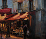 Original art for sale at UGallery.com | Dusk in Montmartre III by Jonelle Summerfield | $700 | oil painting | 12' h x 16' w | thumbnail 3