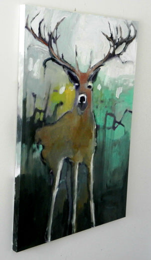 Deer by Mary Pratt |  Side View of Artwork 