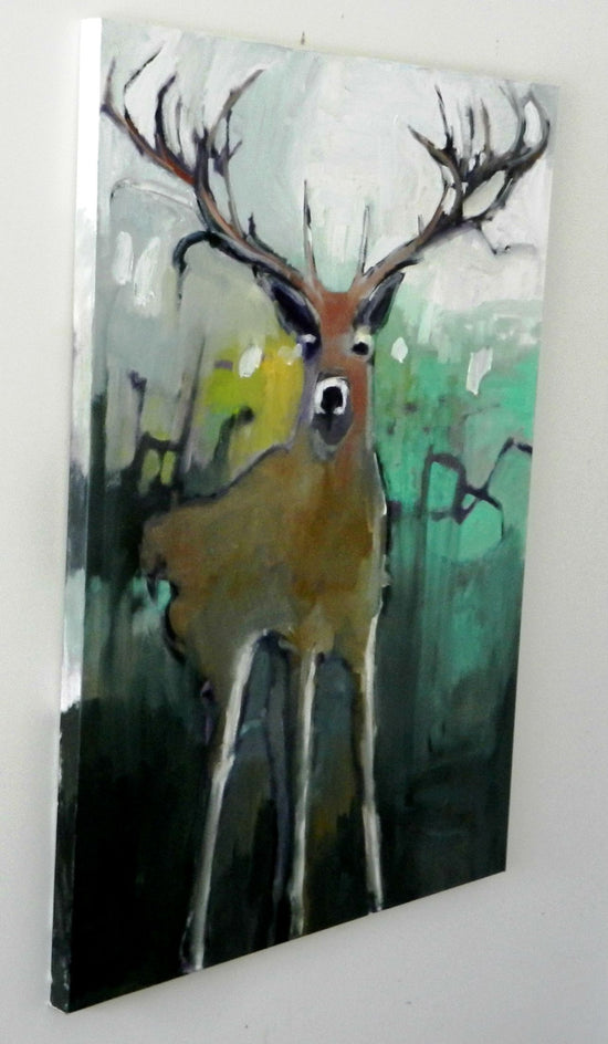 Deer by Mary Pratt |  Side View of Artwork 