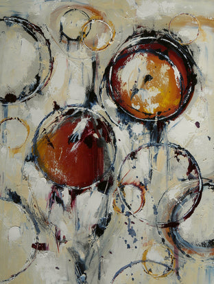 Original art for sale at UGallery.com | Distant Signs by Cynthia Ligeros | $225 | oil painting | 12' h x 9' w | photo 1