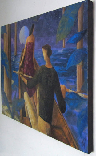 Drifting toward Heaven by Glenn Quist |  Side View of Artwork 