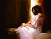 Original art for sale at UGallery.com | Evening Glow by Gary Leonard | $2,275 | oil painting | 24' h x 30' w | thumbnail 1