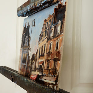 Original art for sale at UGallery.com | Facades in Trouville by Jonelle Summerfield | $250 | oil painting | 6' h x 8' w | photo 4