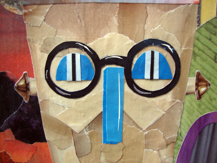 The Final Frontier by Diane Flick |   Closeup View of Artwork 