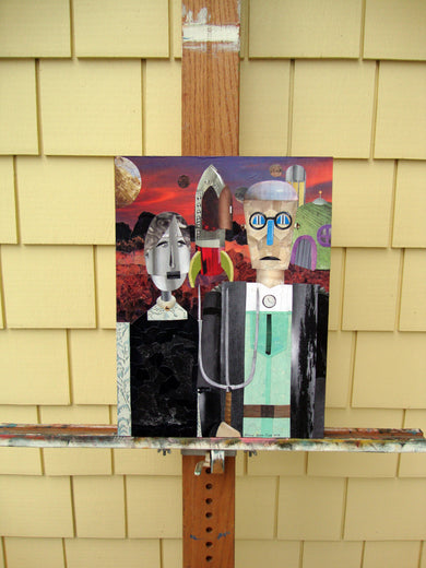 The Final Frontier by Diane Flick |  Context View of Artwork 