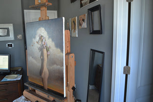 Original art for sale at UGallery.com | Flora by Christopher Garvey | $1,600 | oil painting | 24' h x 20' w | photo 2