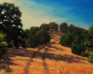 Original art for sale at UGallery.com | Forgotten Trail by Steven Guy Bilodeau | $450 | oil painting | 11' h x 14' w | photo 1
