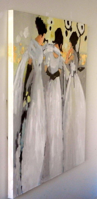 Original art for sale at UGallery.com | Gala by Mary Pratt | $4,175 | oil painting | 48' h x 48' w | photo 2