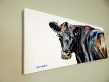 Original art for sale at UGallery.com | Under Her Gaze by Chris Wagner | $1,475 | acrylic painting | 16' h x 40' w | thumbnail 2