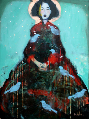 Bird Print Geisha by Scott Dykema |  Artwork Main Image 