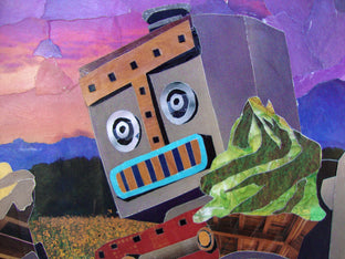 Good Humor by Diane Flick |   Closeup View of Artwork 