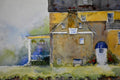 Original art for sale at UGallery.com | Gray Day at the Inn by Judy Mudd | $650 | watercolor painting | 12' h x 16' w | thumbnail 4