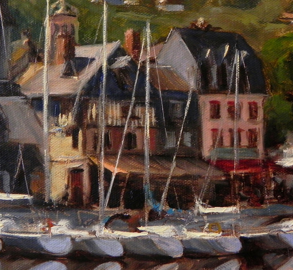 Honfleur by Jonelle Summerfield |  Context View of Artwork 