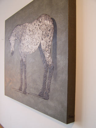 Handle With Care by Jennifer Ross |  Side View of Artwork 