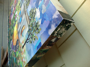 Original art for sale at UGallery.com | Here. by Diane Flick | $3,500 | mixed media artwork | 24' h x 36' w | photo 3