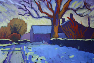 Original art for sale at UGallery.com | After the Snow by Robert Hofherr | $975 | acrylic painting | 24' h x 30' w | photo 4