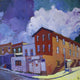 Original art for sale at UGallery.com | Hampden by Robert Hofherr | $675 | acrylic painting | 24' h x 24' w | thumbnail 1