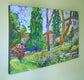 Original art for sale at UGallery.com | Roland Park, Spring by Robert Hofherr | $1,075 | acrylic painting | 24' h x 36' w | thumbnail 2