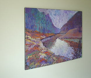 Original art for sale at UGallery.com | Still Waters by Robert Hofherr | $725 | acrylic painting | 22' h x 28' w | photo 3