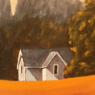 Original art for sale at UGallery.com | House on Parson Road IV by Mandy Main | $425 | oil painting | 12' h x 12' w | photo 4