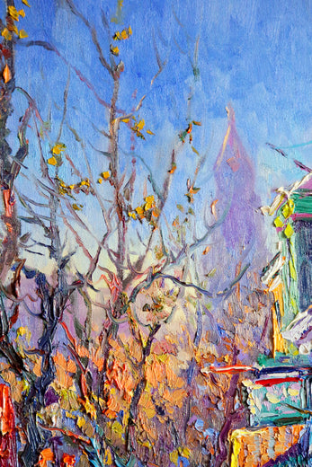 Morning in Old Town (Alexandria, VA) by Suren Nersisyan |  Context View of Artwork 
