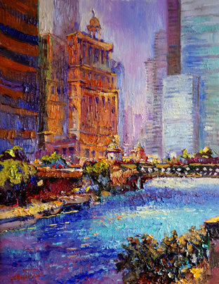 Chicago from River by Suren Nersisyan |  Artwork Main Image 