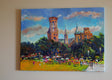 Original art for sale at UGallery.com | Smithsonian Building in Early Evening by Suren Nersisyan | $775 | oil painting | 18' h x 24' w | thumbnail 3