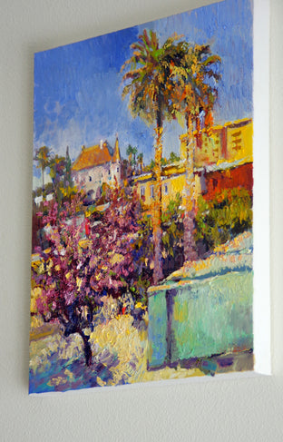 Summer Landscape, Hollywood by Suren Nersisyan |  Side View of Artwork 
