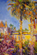 Original art for sale at UGallery.com | Summer Landscape, Hollywood by Suren Nersisyan | $675 | oil painting | 20' h x 16' w | thumbnail 4