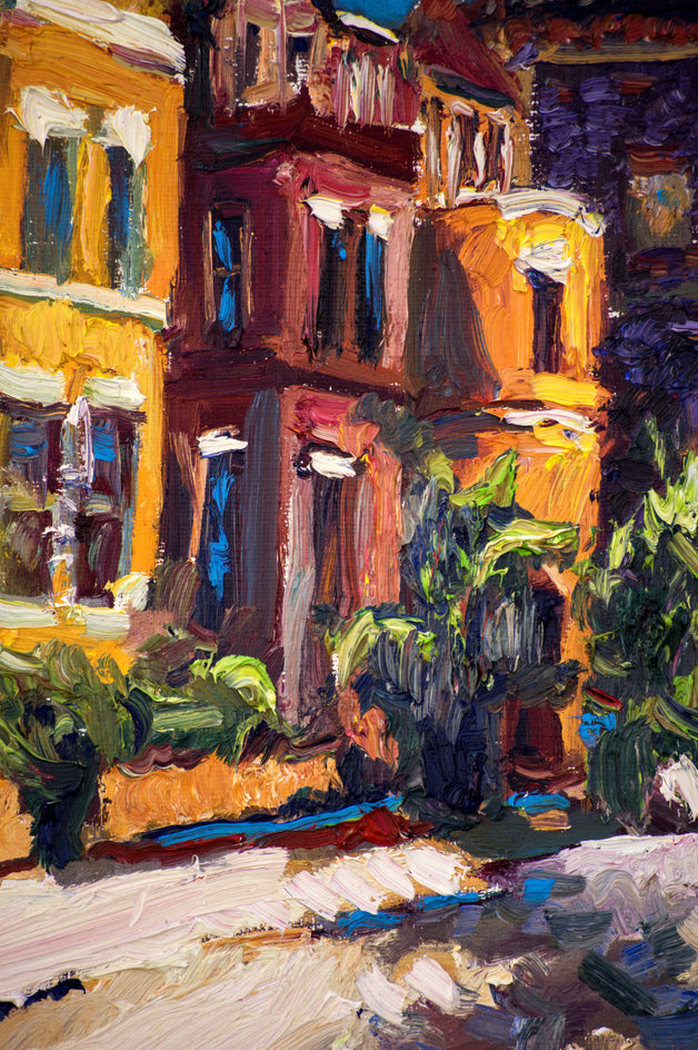 Day of Contrast (Street in Washington DC) by Suren Nersisyan |  Closeup View of Artwork 