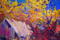 Original art for sale at UGallery.com | Fall Landscape in Farms by Suren Nersisyan | $950 | oil painting | 22' h x 28' w | thumbnail 4