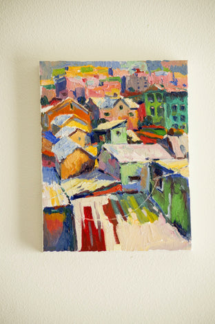 Forgotten Town (Vertical Composition) by Suren Nersisyan |  Context View of Artwork 