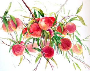 Peaches (Fruits on the Tree) by Suren Nersisyan |  Artwork Main Image 