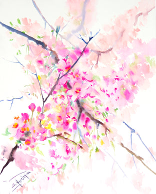 Sakura Blossom (Cherry Blossom, Vertical) by Suren Nersisyan |  Artwork Main Image 