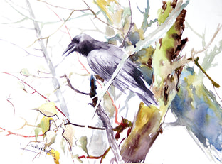 Raven in the Forest by Suren Nersisyan |  Artwork Main Image 