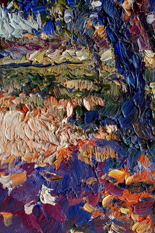 Blue Shades of Shadow (Landscape) by Suren Nersisyan |   Closeup View of Artwork 