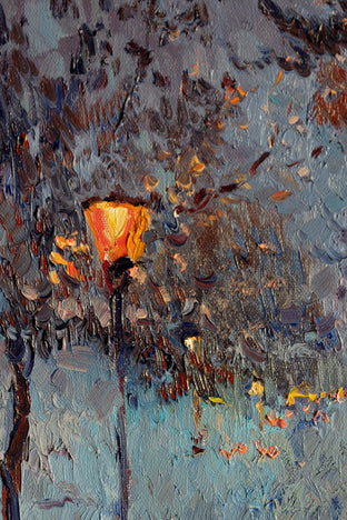 Twilight in the Winter Park by Suren Nersisyan |  Context View of Artwork 