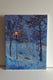 Original art for sale at UGallery.com | Twilight in the Winter Park by Suren Nersisyan | $650 | oil painting | 16' h x 12' w | thumbnail 4
