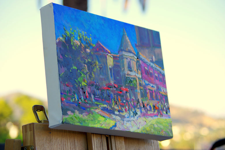 Sunday Morning (Washington, DC) by Suren Nersisyan |  Side View of Artwork 