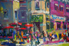 Original art for sale at UGallery.com | Sunday Morning (Washington, DC) by Suren Nersisyan | $375 | oil painting | 9' h x 12' w | thumbnail 4