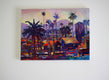 Original art for sale at UGallery.com | Twilight (Los Angeles) by Suren Nersisyan | $725 | oil painting | 18' h x 24' w | thumbnail 4