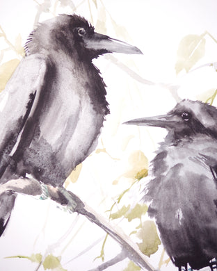 Two Crows by Suren Nersisyan |  Context View of Artwork 